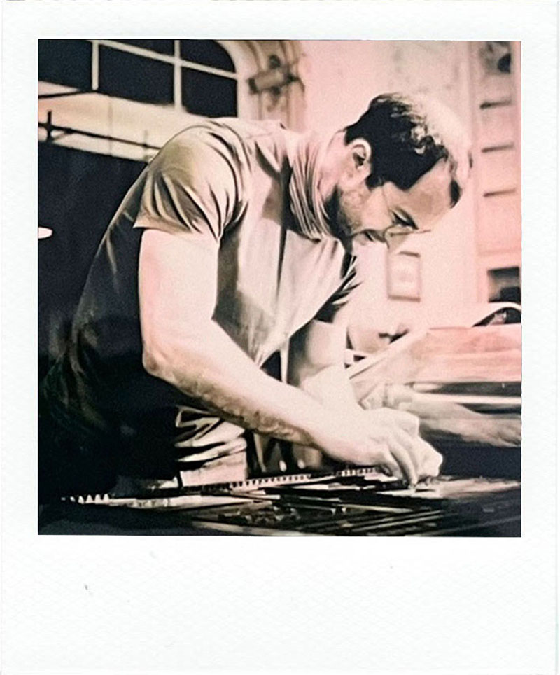 Polaroid portrait of Ema