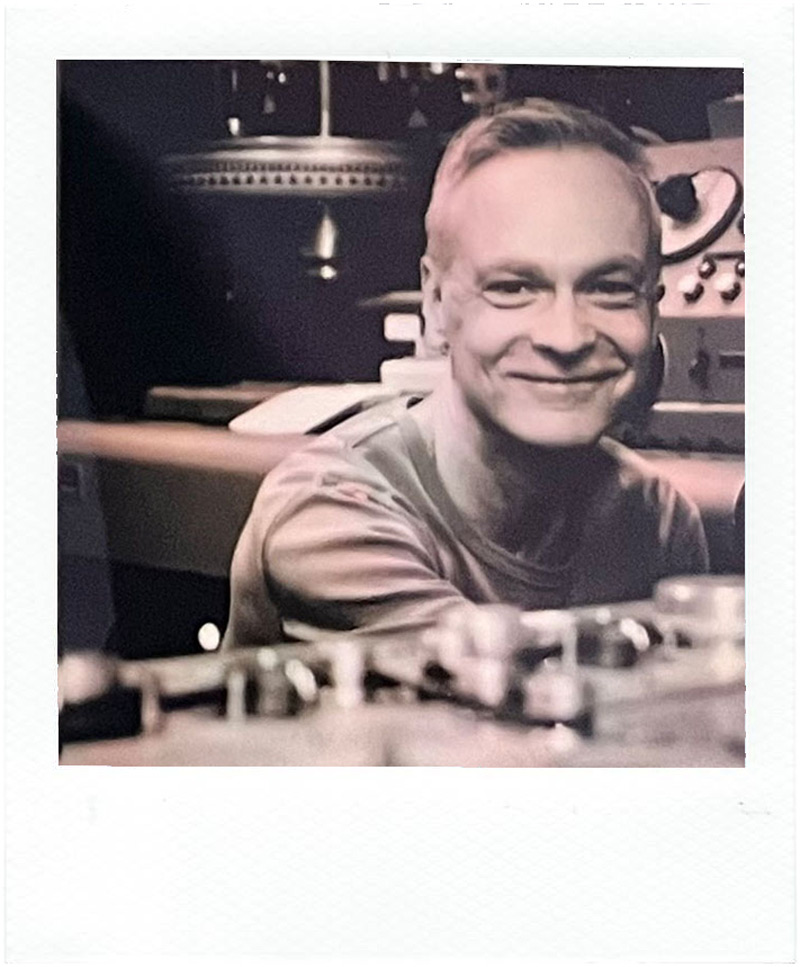 Polaroid portrait of Martin
